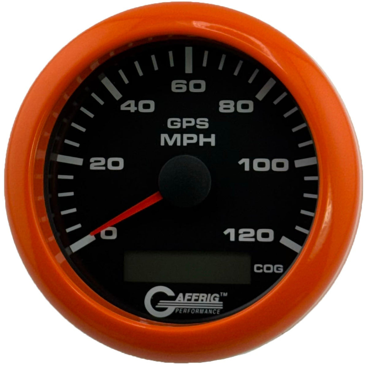 GAFFRIG 3 3/8 INCH GPS ANALOG SPEEDOMETER KIT - BLACK - 80 MPH, 120 MPH, 160 MPH