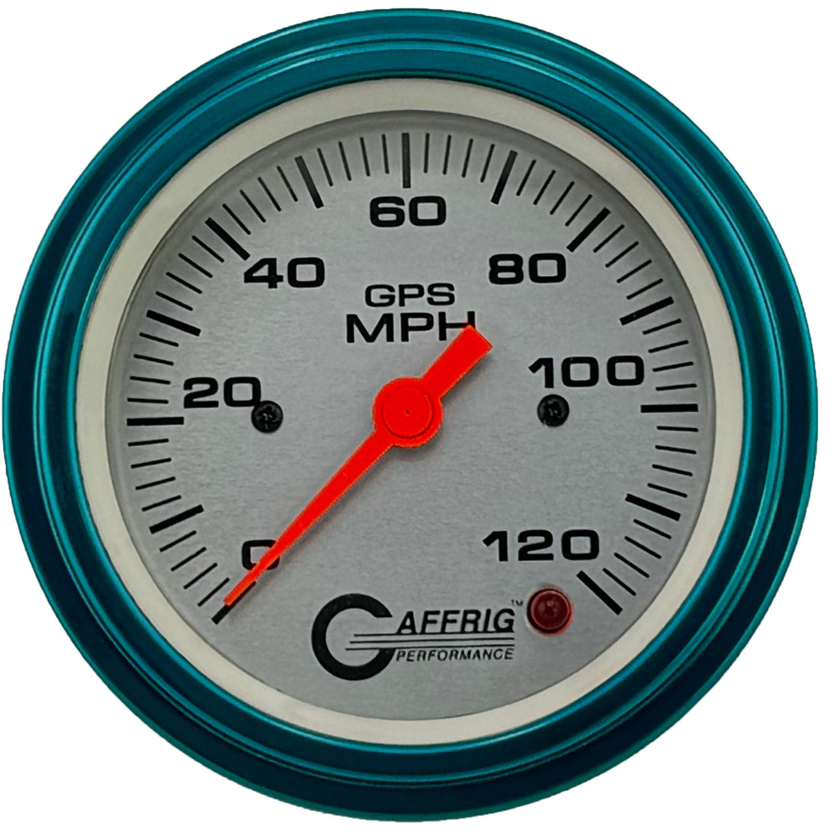 GAFFRIG 3 3/8 INCH GPS SPEEDOMETER KIT - PLATINUM - 90 MPH, 120 MPH, 180 MPH