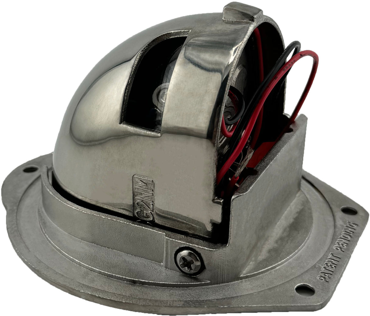 GAFFRIG POPUP BOW LIGHT - STAINLESS STEEL