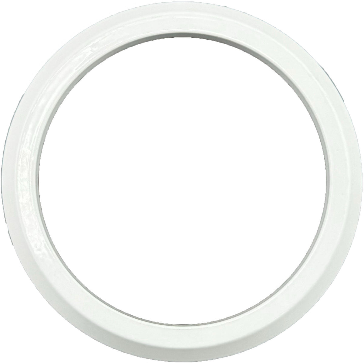 GAFFRIG FLAT BEZEL 3 3/8 INCH I.D. / 4 1/2 INCH O.D. WITH A LIP ON BACKSIDE
