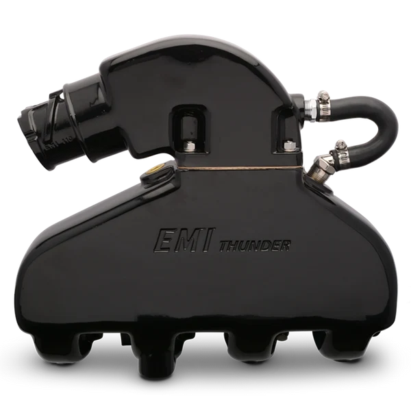 EDDIE MARINE EMI THUNDER EXHAUST SYSTEM - BB CHEVY WITH STANDARD ALUMINUM RISERSRISERS