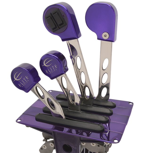 EDDIE MARINE ELITE CONTROL WITH SWITCH - 4 HANDLE - CANTERED