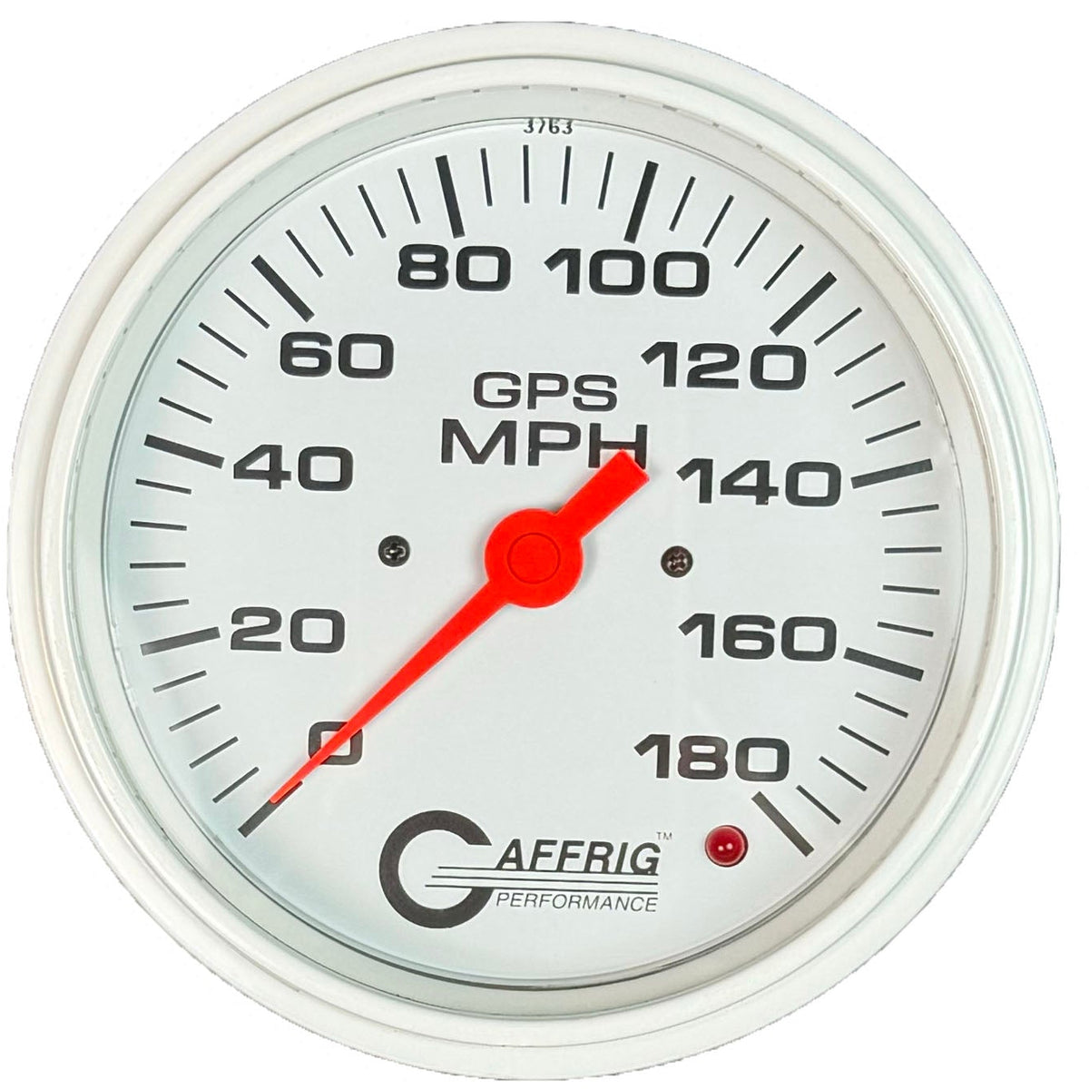 GAFFRIG RACING SERIES 7 GAUGE PACKAGE - 4 5/8 INCH & 2 5/8 INCH - WHITE