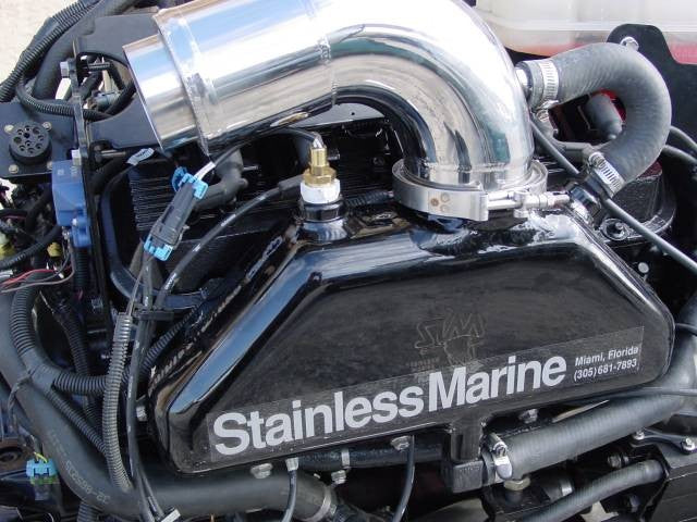 496 Exhaust Kit by Stainless Marine