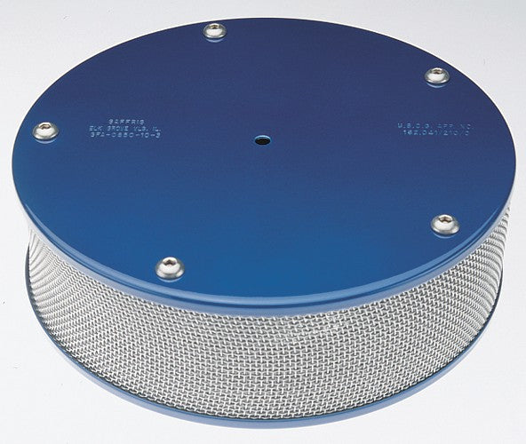 GAFFRIG SINGLE ROUND STAINLESS STEEL FLAME ARRESTOR - HOLLEY/ROCHESTER