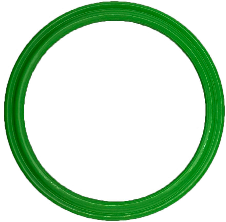 GAFFRIG PART #008 3 3/8 INCH STEP RIM LIME GREEN