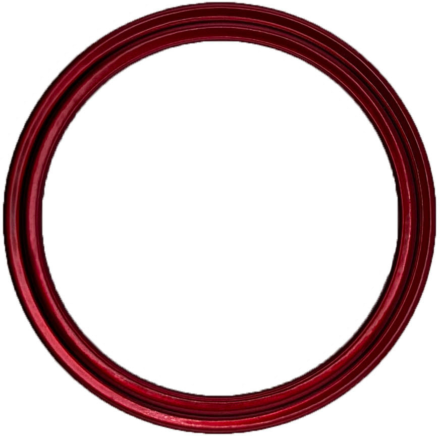 GAFFRIG PART #008 3 3/8 INCH STEP RIM RED