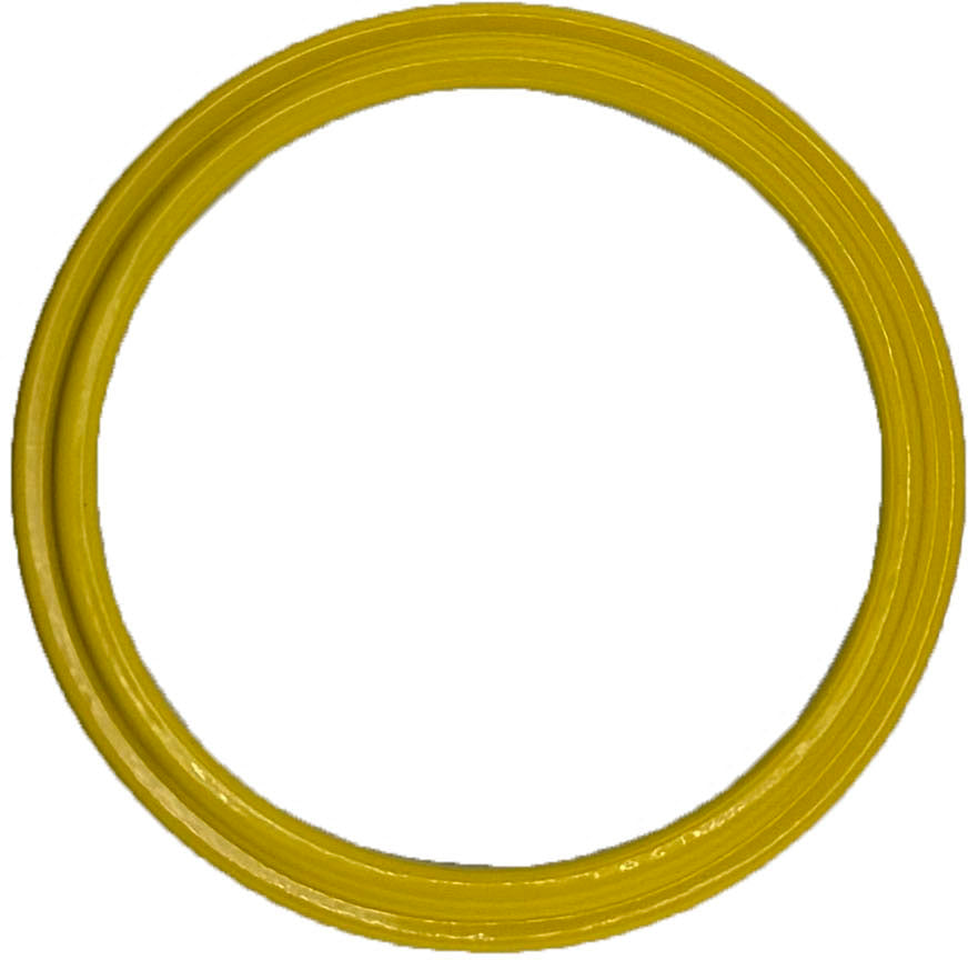 GAFFRIG PART #008 3 3/8 INCH STEP RIM YELLOW