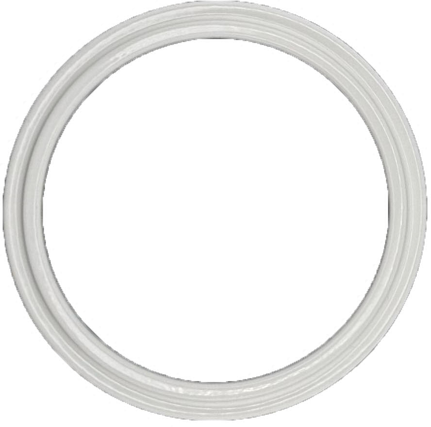 GAFFRIG PART #008 3 3/8 INCH STEP RIM WHITE