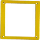 THROTTLE BEZEL FOR 6 HANDLE CONTROL YELLOW