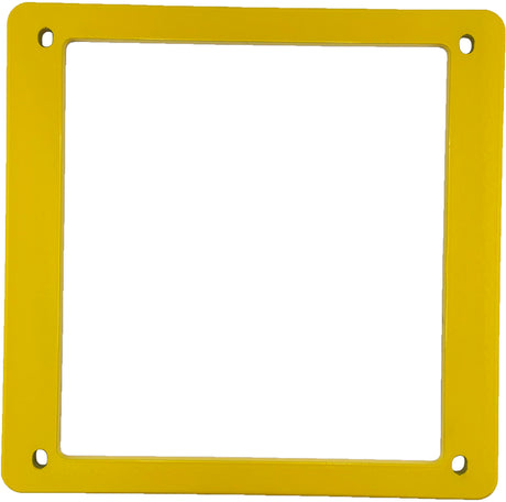 THROTTLE BEZEL FOR 6 HANDLE CONTROL YELLOW