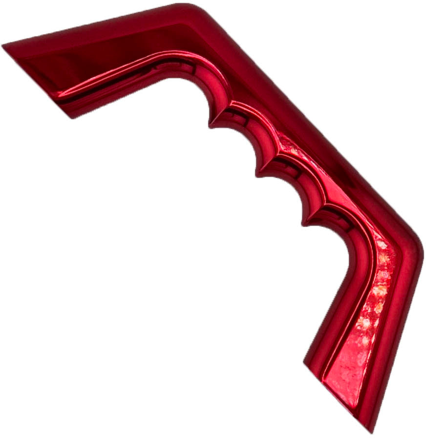 GRAB HANDLE WITH GRIP SMALL / RED