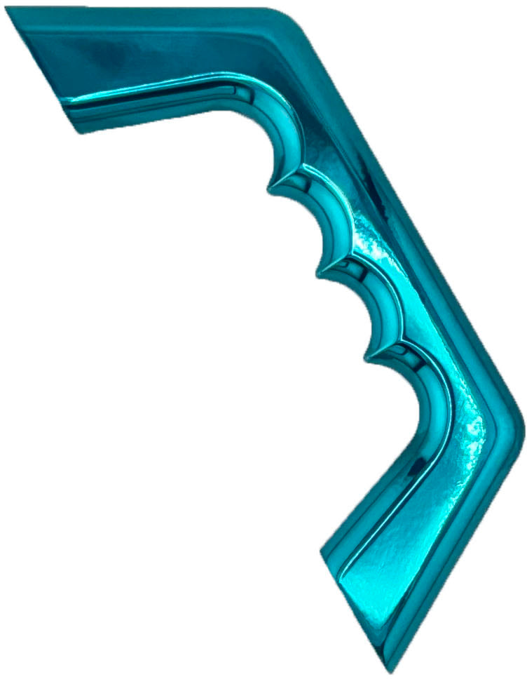 GRAB HANDLE WITH GRIP SMALL / TEAL