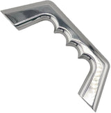 GRAB HANDLE WITH GRIP SMALL / CHROME/POLISHED