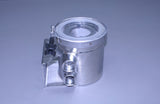 STAINLESS MARINE SHORT SUPER SEA STRAINER WITHOUT PRESSURE RELIEF VALVE