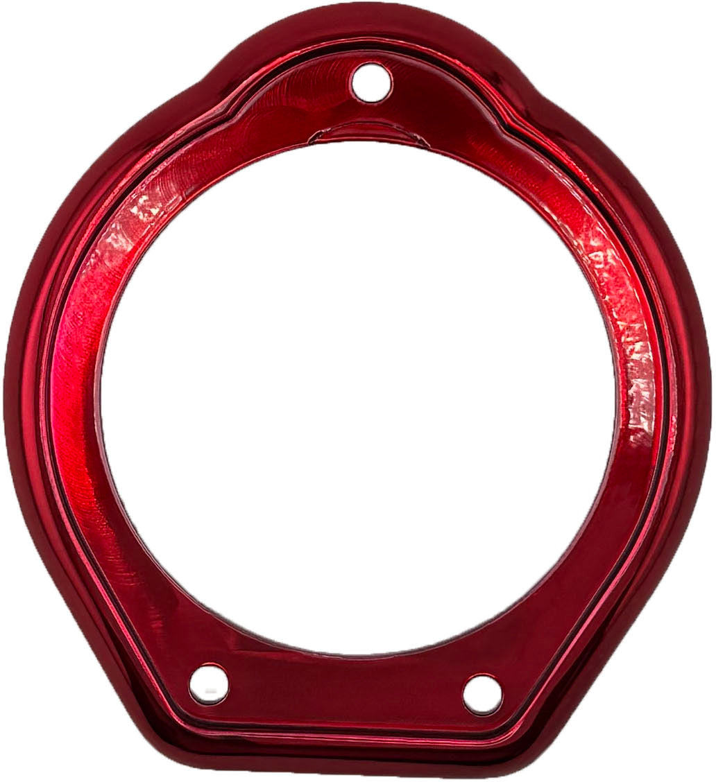 GAFFRIG BEZEL POP UP BOW LIGHT - ROUND RED