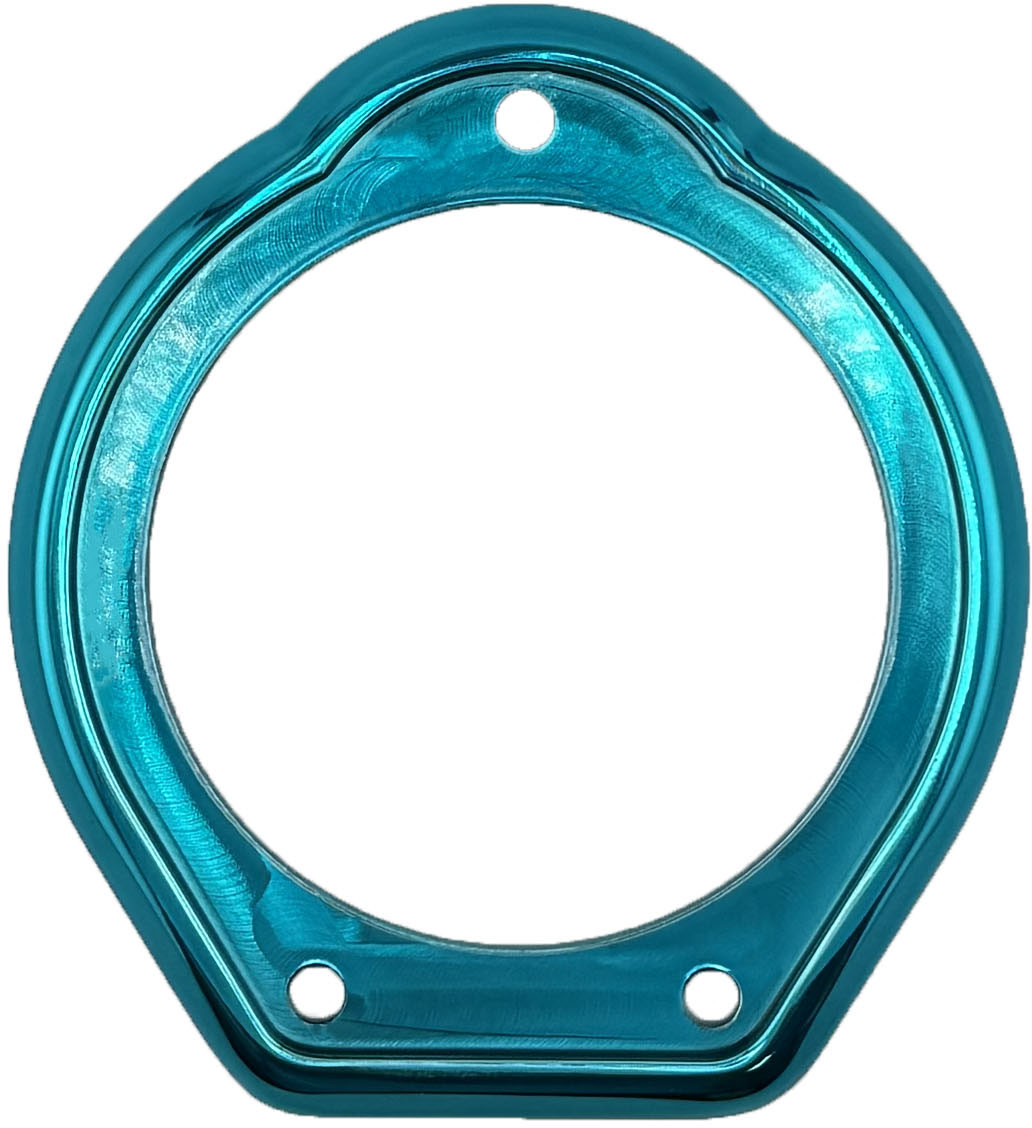 GAFFRIG BEZEL POP UP BOW LIGHT - ROUND TEAL