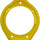 GAFFRIG BEZEL POP UP BOW LIGHT - ROUND YELLOW