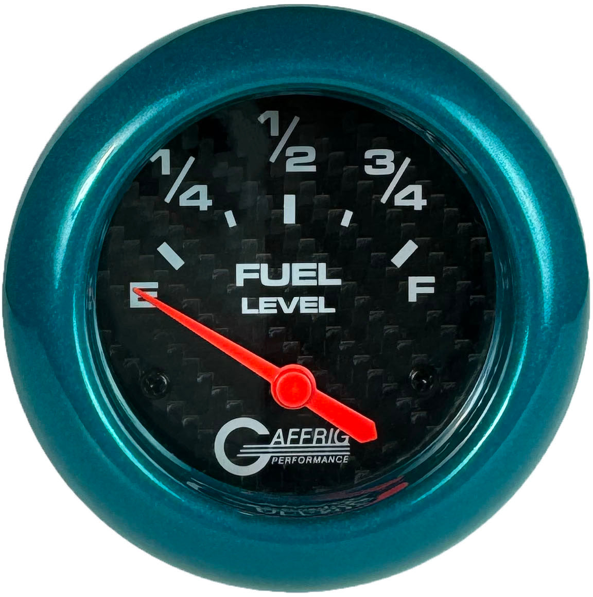 GAFFRIG 2 5/8 INCH EELECTRIC FUEL LEVEL 240-33 OHMS BLACK / TEAL