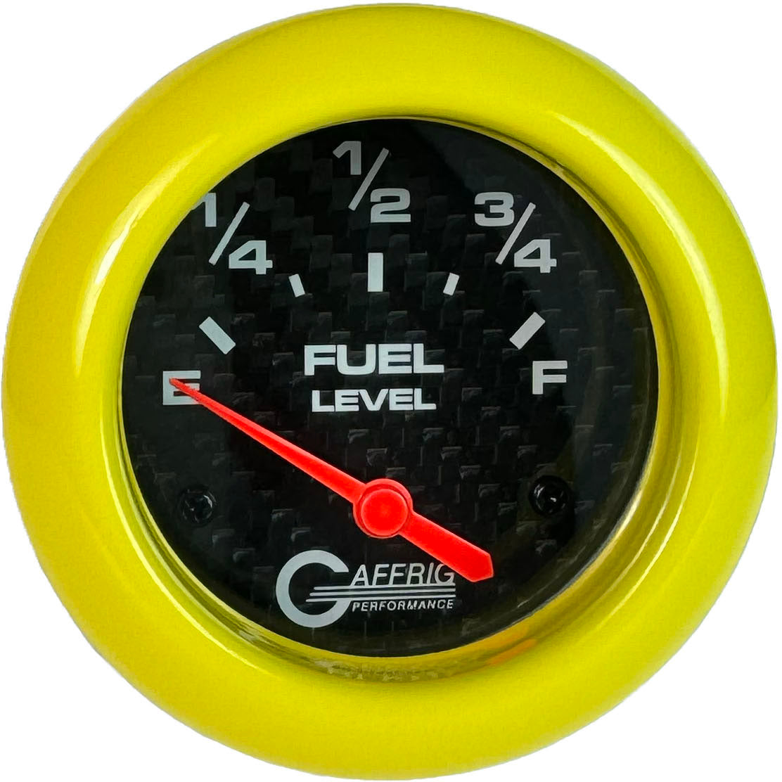 GAFFRIG 2 5/8 INCH EELECTRIC FUEL LEVEL 240-33 OHMS BLACK / YELLOW