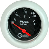 GAFFRIG 2 5/8 INCH EELECTRIC FUEL LEVEL 240-33 OHMS BLACK / WHITE