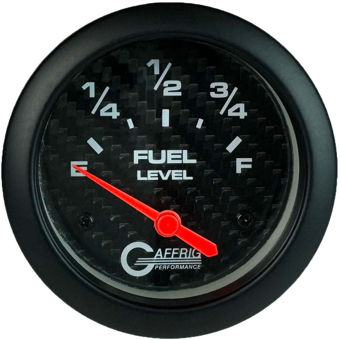 GAFFRIG 2 5/8 INCH EELECTRIC FUEL LEVEL 240-33 OHMS BLACK / NO FAT RIM (STANDARD)