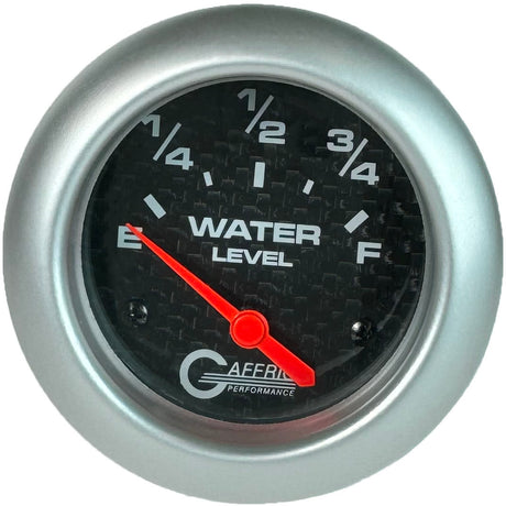 GAFFRIG PART 2 5/8 INCH ELECTRIC WATER LEVEL GAUGE 240-33 OHMS BLACK / PLATINUM