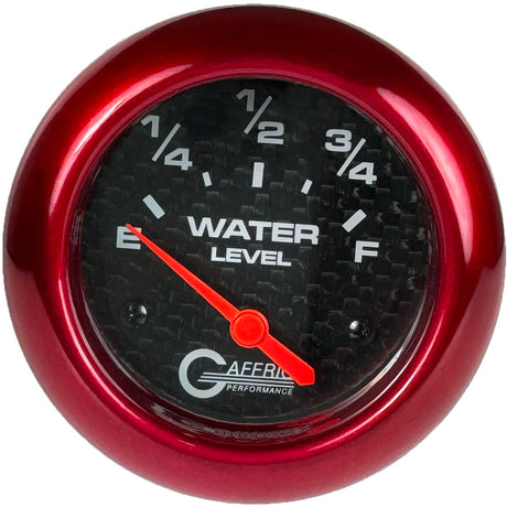 GAFFRIG PART 2 5/8 INCH ELECTRIC WATER LEVEL GAUGE 240-33 OHMS BLACK / RED