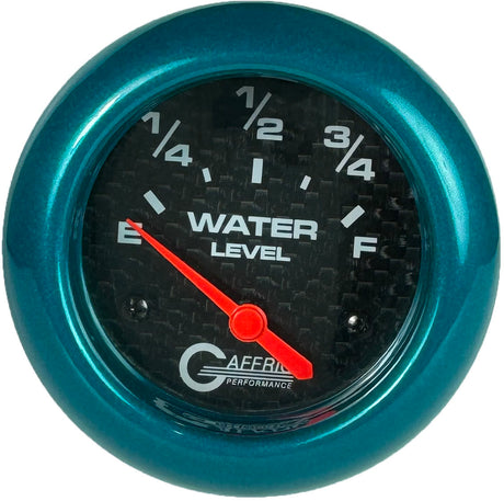 GAFFRIG PART 2 5/8 INCH ELECTRIC WATER LEVEL GAUGE 240-33 OHMS BLACK / TEAL