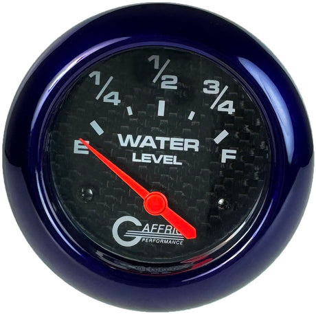 GAFFRIG PART 2 5/8 INCH ELECTRIC WATER LEVEL GAUGE 240-33 OHMS BLACK / PURPLE