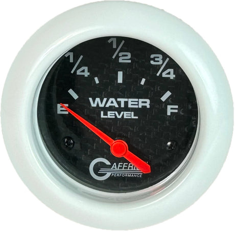 GAFFRIG PART 2 5/8 INCH ELECTRIC WATER LEVEL GAUGE 240-33 OHMS BLACK / WHITE