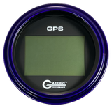 GAFFRIG 3 3/8 INCH DIGITAL GPS GAUGE 999 MPH KIT BLACK / STEP RIM / PURPLE