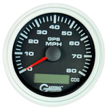 GAFFRIG 3 3/8 INCH GPS ANALOG SPEEDOMETER KIT - BLACK - 80 MPH, 120 MPH, 160 MPH