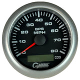 GAFFRIG 3 3/8 INCH GPS ANALOG SPEEDOMETER KIT - BLACK - 80 MPH, 120 MPH, 160 MPH