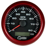 GAFFRIG 3 3/8 INCH GPS ANALOG SPEEDOMETER KIT - BLACK - 80 MPH, 120 MPH, 160 MPH