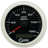 GAFFRIG 3 3/8 INCH GPS ANALOG SPEEDOMETER KIT - BLACK - 80 MPH, 120 MPH, 160 MPH