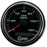 GAFFRIG 3 3/8 INCH GPS ANALOG SPEEDOMETER KIT - BLACK - 80 MPH, 120 MPH, 160 MPH