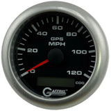 GAFFRIG 3 3/8 INCH GPS ANALOG SPEEDOMETER KIT - BLACK - 80 MPH, 120 MPH, 160 MPH