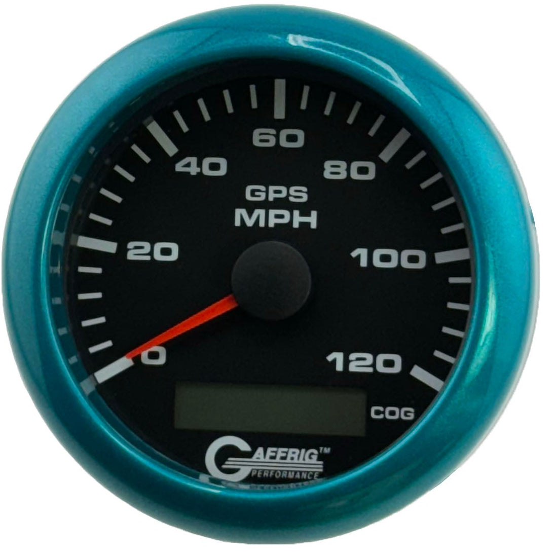 GAFFRIG 3 3/8 INCH GPS ANALOG SPEEDOMETER KIT - BLACK - 80 MPH, 120 MPH, 160 MPH