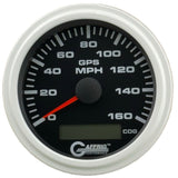 GAFFRIG 3 3/8 INCH GPS ANALOG SPEEDOMETER KIT - BLACK - 80 MPH, 120 MPH, 160 MPH