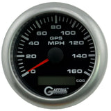 GAFFRIG 3 3/8 INCH GPS ANALOG SPEEDOMETER KIT - BLACK - 80 MPH, 120 MPH, 160 MPH