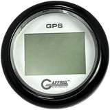 GAFFRIG 3 3/8 INCH DIGITAL GPS GAUGE 999 MPH KIT PLATINUM / FAT RIM / BLACK