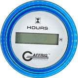 GAFFRIG 2 INCH ELECTRIC ENGINE HOUR METER STEP RIM (002) / BLUE / WHITE