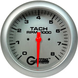 GAFFRIG 4 5/8 INCH ELECTRIC TACHOMETER - PLATINUM PLATINUM / 8000