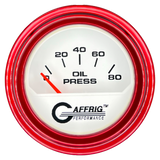 GAFFRIG 2 INCH ELECTRIC OIL PRESSURE GAUGE 0-80