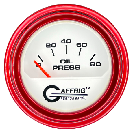 GAFFRIG 2 INCH ELECTRIC OIL PRESSURE GAUGE 0-80