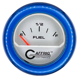 GAFFRIG 2 INCH ELECTRIC FUEL LEVEL GAUGE 240-33 OHMS FAT RIM (218) / BLUE / PLATINUM