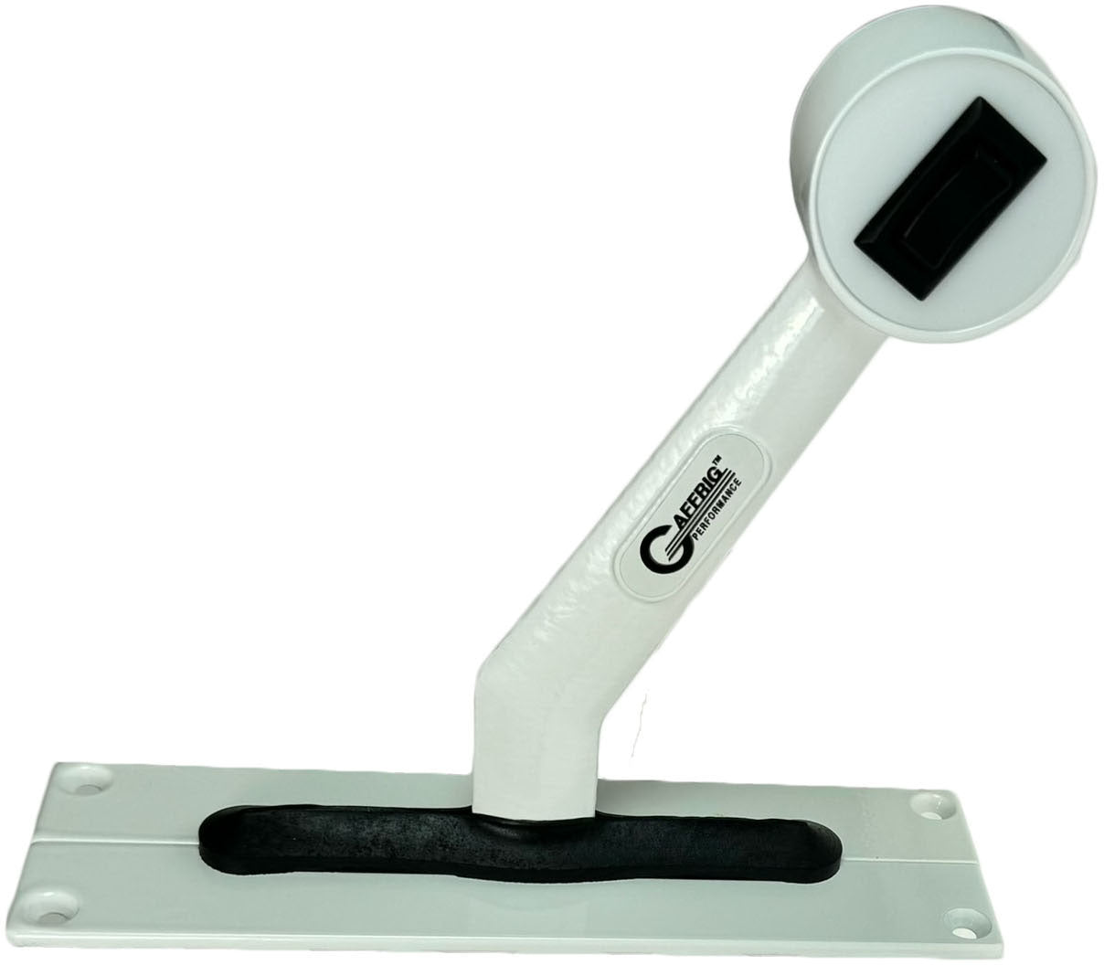 GAFFRIG 1 HANDLE CONTROL - WITH SWITCH - THROTTLE ONLY 1 SWITCH / RIGHT HAND/ FORWARD CANT / WHITE