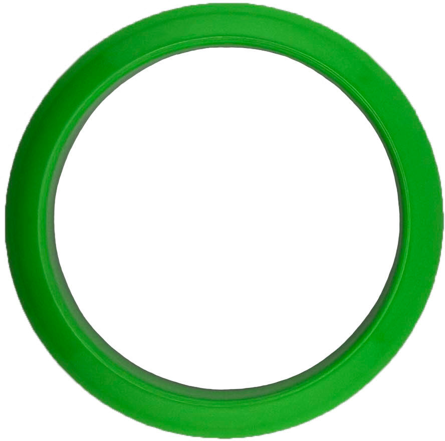 GAFFRIG PART #338 3 3/8 FAT RIM LIME GREEN