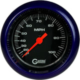 GAFFRIG 3 3/8 INCH MECHANICAL DRY SPEEDOMETER 100 MPH - HEAD ONLY